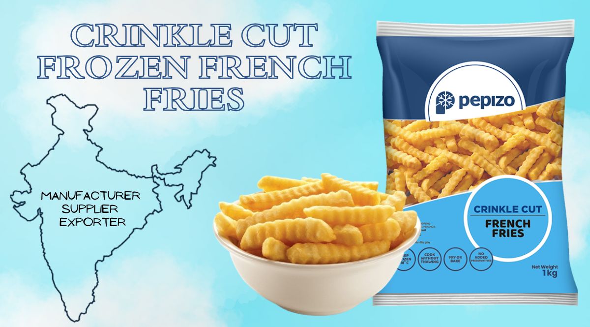 Crinkle Cut Frozen French Fries Manufacturer, Supplier & Exporter in India